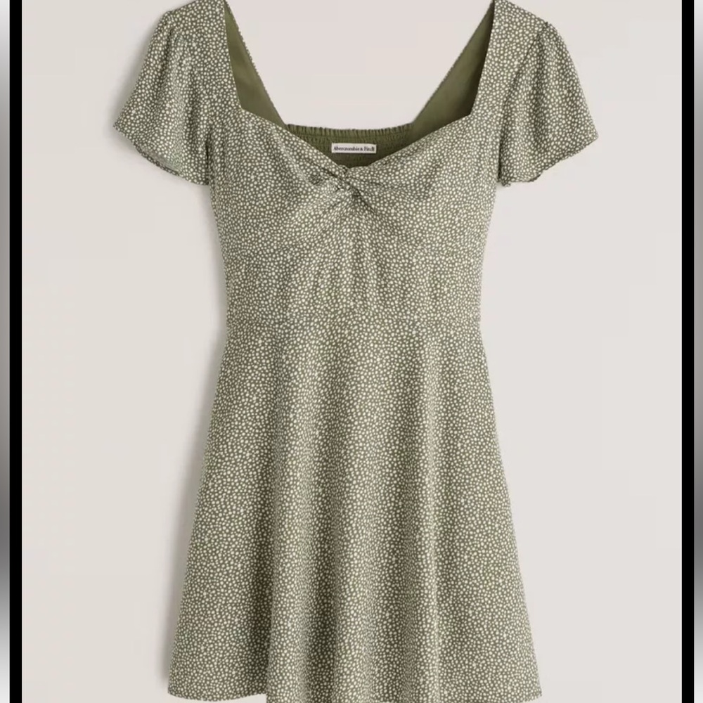 Abercrombie Mini Flutter Sleeve Dress